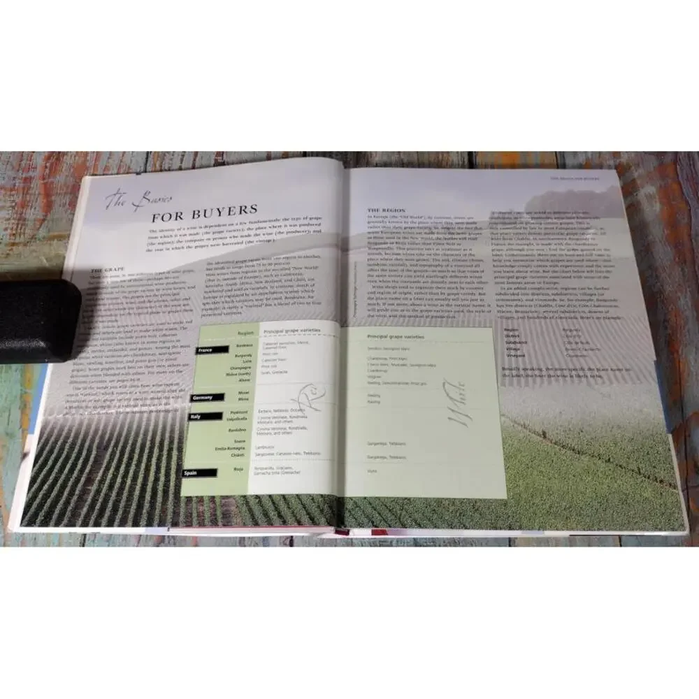Le Cordon Bleu Wine Essentials Book - Professional Guide to Buying, Storing, and